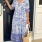 💝2026 Hot Sale 50% OFF💝👗V-neck Cozy Bohemian Latest Style Dress✨