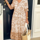 💝2026 Hot Sale 50% OFF💝👗V-neck Cozy Bohemian Latest Style Dress✨