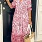 💝2026 Hot Sale 50% OFF💝👗V-neck Cozy Bohemian Latest Style Dress✨