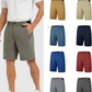 📢Hot Sale 50% OFF!!!⏰Men's Solid Color Flat Front Shorts