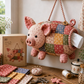 🧵LIMITED-TIME 53% OFF! ⏰ — DIY Animal Tissue Holder Sewing Kit | Perfect First Sewing Craft for Kids 🐻