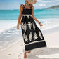 🎉Hot Promotion 50% OFF🛍️Women’s Summer Print Sleeveless Flowy Long Dress