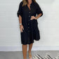 💥2026 Hot Sale 50% OFF🤩Women's Cotton and Linen Button Shirt Dress