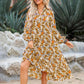 🌸Spring Specials💐 Women's Long Sleeve V Neck Bohemian Midi Dress