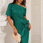 💃Last Day Sales 60% OFF🎉Sparkly One-Shoulder Ruched Dress