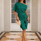 💃Last Day Sales 60% OFF🎉Sparkly One-Shoulder Ruched Dress