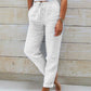 ⏳Limited-time 50% off🌸Women's Elastic Waist Cotton Linen Casual Pants