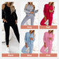 ❤️⏳Time-Limited Special 70% Off⏰Women's Three-piece Baseball Jacket And Pants Set