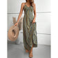 💎Hot Promotion 50% OFF💎Printed Cami Maxi Dress!  Floral Elegance, High Side Slit & Adjustable Straps✨