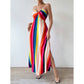 💎Hot Promotion 50% OFF💎Printed Cami Maxi Dress!  Floral Elegance, High Side Slit & Adjustable Straps✨
