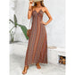 💎Hot Promotion 50% OFF💎Printed Cami Maxi Dress!  Floral Elegance, High Side Slit & Adjustable Straps✨