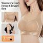 🎉Last Day Promotion 50% OFF🎉Women's Cozy Seamless Push Up Front Closure Bra