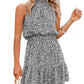 ⏰Hot Sale 50% Off🔥Buy 2 get extra 15% off💃2026 New Summer Halter Neck Pleated A Line Dress