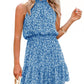 ⏰Hot Sale 50% Off🔥Buy 2 get extra 15% off💃2026 New Summer Halter Neck Pleated A Line Dress