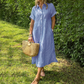 🎉This Week's Special Sales 50% Off✨Striped Lapel Button Down Shirt Dress | With Functional Pockets