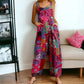💎 Limited 50% OFF! 💎🌼 Flowy, Fun & Totally You! Women’s Printed Wide-Leg Overalls