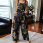 💎 Limited 50% OFF! 💎🌼 Flowy, Fun & Totally You! Women’s Printed Wide-Leg Overalls