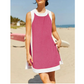 📢📢50%  OFF !! ⏰Women's Casual Color Block Sleeveless Tops Matching Shorts