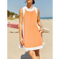 📢📢50%  OFF !! ⏰Women's Casual Color Block Sleeveless Tops Matching Shorts