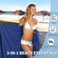 🏖️Summer Hot Sell 50% OFF🌞⚡50K+ SOLD!🌞🌊Sun Lounger Towel in Bag with Pockets Storage