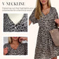 🔥Last Day Promotion 49% OFF💖Women's Casual V-Neck Short Sleeve Dress