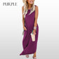 🎉Hot Promotion 50% OFF🛍️Women’s Trendy Solid Color Sleeveless Long Dress