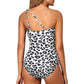 💥LAST DAY SALE 60% OFF🏖️👙One Shoulder One Piece Swimsuit For Women Tummy Control Bathing Suit