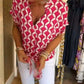 💖Last Day Sale 60% OFF💖🎁Short-Sleeved V-Neck Printed Casual Top