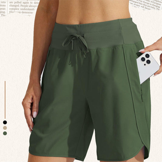 🎉Hot Promotion 50% OFF💃Women's Active 7 Inseam Athletic Long Running High Wasistband Shorts