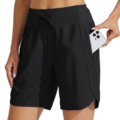 🎉Hot Promotion 50% OFF💃Women's Active 7 Inseam Athletic Long Running High Wasistband Shorts