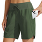 🎉Hot Promotion 50% OFF💃Women's Active 7 Inseam Athletic Long Running High Wasistband Shorts