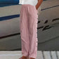 🌷🩵Spring Limited Sale 50% OFF🩵🌷Comfy Blue Striped Side Pocket Pants