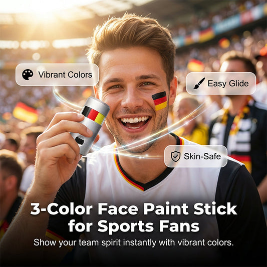 🔥BUY 1 GET 1 FREE!!🔥National Flag Face Paint Stick for Sports Fans🏆Come Support Your Country! 🙌