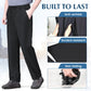 🔥Last Day Sale 70% OFF🏆Stretch Comfort High Waist Ice-Silk Pants