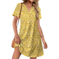 🏖️Summer Hot Sale 60% OFF🏝️💃Women's Casual V Neck Vacation Midi Dress With Pockets