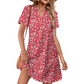 🏖️Summer Hot Sale 60% OFF🏝️💃Women's Casual V Neck Vacation Midi Dress With Pockets