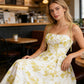 👗 50% OFF! Women's Floral Print Tie-Strap Midi Dress – Adjustable, A-Line Silhouette & Lightweight Fabric 🌸