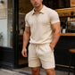 📢📢40% OFF !! ⏰Breathable Knit Casual Set – Wrinkle-Free, Relaxed Fit