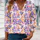 🔥 HOT SALE 60% OFF !⚡Women's Fashion 3/4 Sleeve V-Neck Blouse