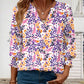 🔥 HOT SALE 60% OFF !⚡Women's Fashion 3/4 Sleeve V-Neck Blouse