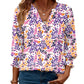 🔥 HOT SALE 60% OFF !⚡Women's Fashion 3/4 Sleeve V-Neck Blouse