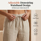⏳Time-Limited 50% OFF! 👖⏰Women’s Casual Cotton Linen Capris– Breathable, Comfortable & Effortlessly Chic 🌿✨