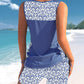 ⏰LAST DAY 70% OFF🎁50K+ SOLD!🏖️Women's Tummy Control Tankini Set with Built-In Bra – Flattering Boho Swimwear with Shorts