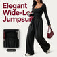 ⏳LAST DAY SALE ONLY ￡18.99!!💕🍂 Women's Casual Square Neck Wide-Leg Jumpsuit – Flattering Comfort & Effortless Autumn Style