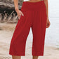 ⏳Time-Limited Special 50% OFF! 👖⏰Women’s Lightweight Elastic Waist Crop Pants Comfortable, Flowy & Perfect for Casual Summer Outfits ✨🌿