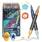 🔥 Hot sale 30% OFF🔥24 Colors Dual-Tip Glitter Marker Set