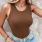💖2026 HOT SALE 60% Off💕💖Ribbed Stretchy Tank Top with Shelf Bra