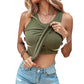 💖2026 HOT SALE 60% Off💕💖Ribbed Stretchy Tank Top with Shelf Bra