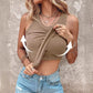 💖2026 HOT SALE 60% Off💕💖Ribbed Stretchy Tank Top with Shelf Bra