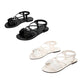 🏖️Limited time Special Price:£ 11.99!!!⏳👙Women's Criss-Cross Strap Flat Sandals